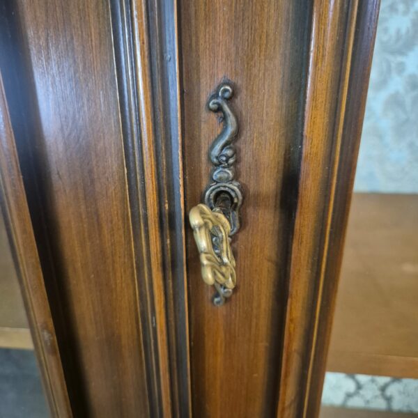 Vitrine Kast Neobarok Noten1,85 m - Afbeelding 14