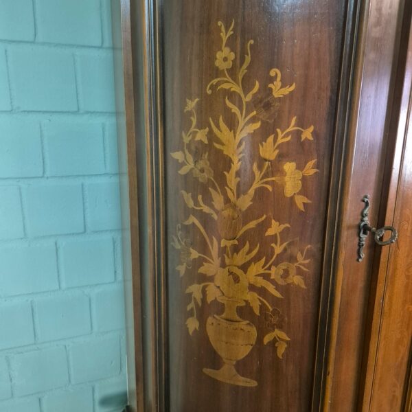 Vitrine Kast Neobarok Noten1,85 m - Afbeelding 4