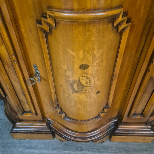 Dressoir Sideboard Neobarok Noten 1,24 m - Afbeelding 9