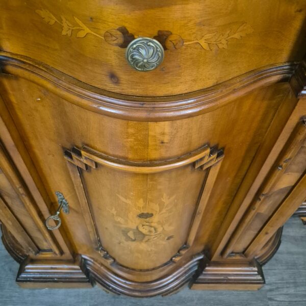 Dressoir Sideboard Neobarok Noten 1,24 m - Afbeelding 8