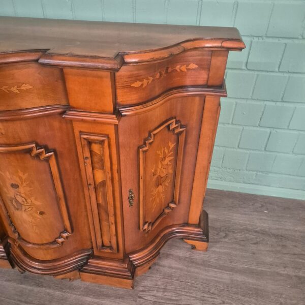 Dressoir Sideboard Neobarok Noten 1,24 m - Afbeelding 11