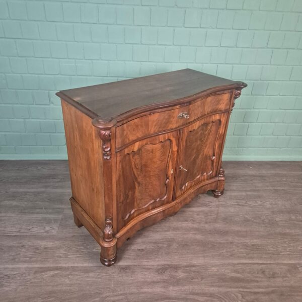 Commode Biedermeier 1850 Mahonie