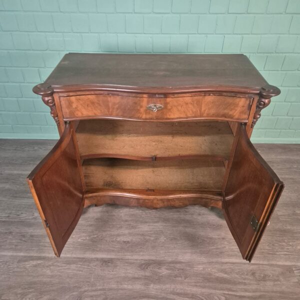 Commode Biedermeier 1850 Mahonie - Afbeelding 10