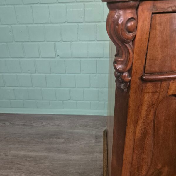 Commode Biedermeier 1850 Mahonie - Afbeelding 5