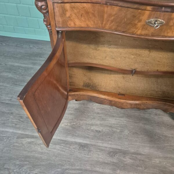Commode Biedermeier 1850 Mahonie - Afbeelding 11