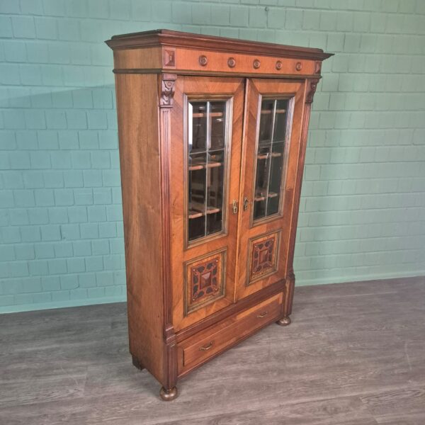 Vitrine Servieskast Jugendstil 1900 Noten