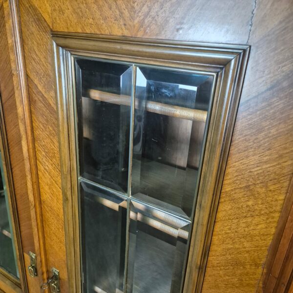Vitrine Servieskast Jugendstil 1900 Noten - Afbeelding 5