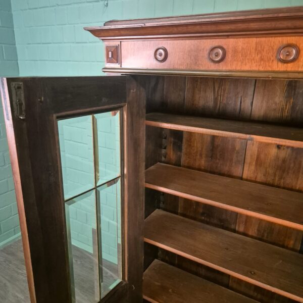 Vitrine Servieskast Jugendstil 1900 Noten - Afbeelding 10