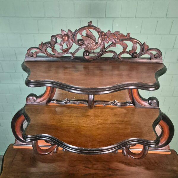 Dressoir Sideboard Biedermeier 1850 Noten - Afbeelding 11