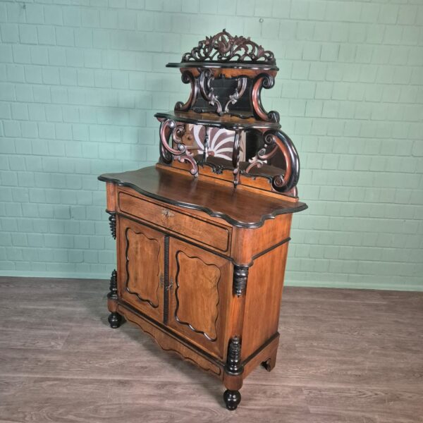 Dressoir Sideboard Biedermeier 1850 Noten - Afbeelding 3