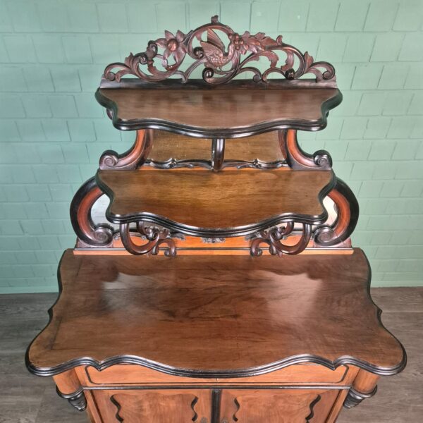 Dressoir Sideboard Biedermeier 1850 Noten - Afbeelding 10