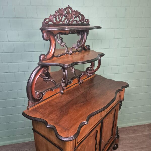 Dressoir Sideboard Biedermeier 1850 Noten - Afbeelding 4