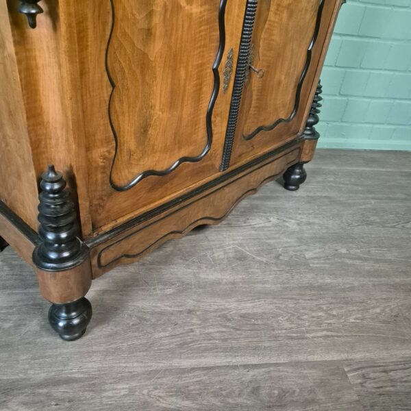 Dressoir Sideboard Biedermeier 1850 Noten - Afbeelding 5