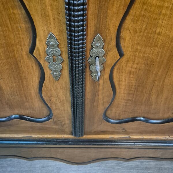 Dressoir Sideboard Biedermeier 1850 Noten - Afbeelding 8