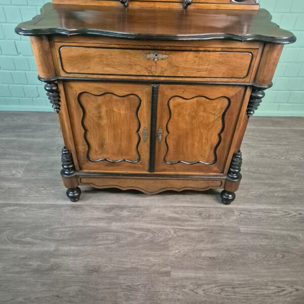 Dressoir Sideboard Biedermeier 1850 Noten - Afbeelding 7