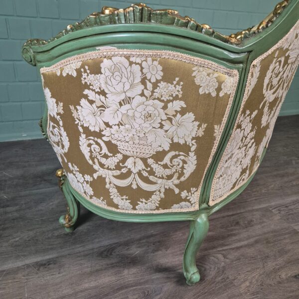 Bank Sofa Goud-Creme Barokstijl 1,50 m - Afbeelding 12