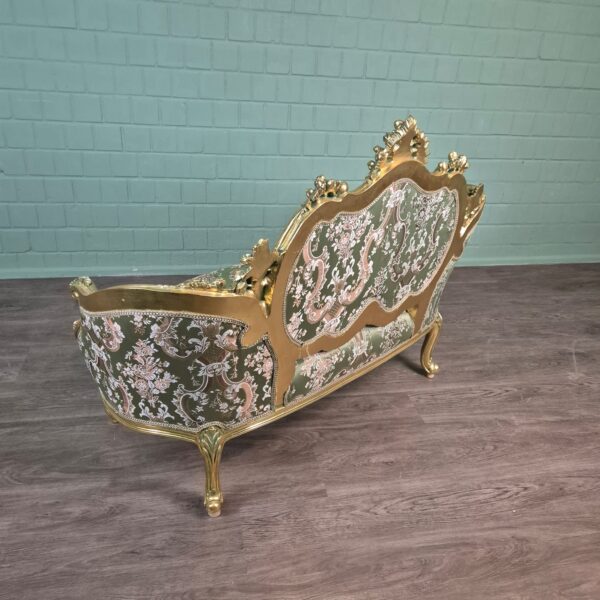 Bank Sofa Goud-Groen Barokstijl 1,50 m - Afbeelding 5
