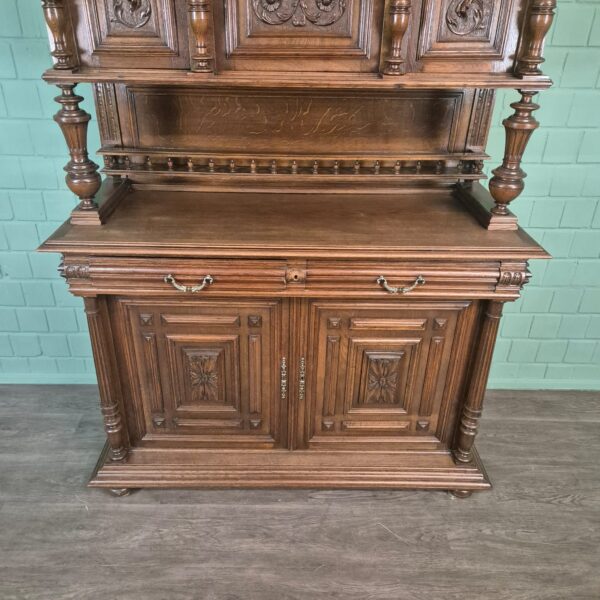 Buffetkast Kast Gründerzeit 1880 Eiken - Afbeelding 6