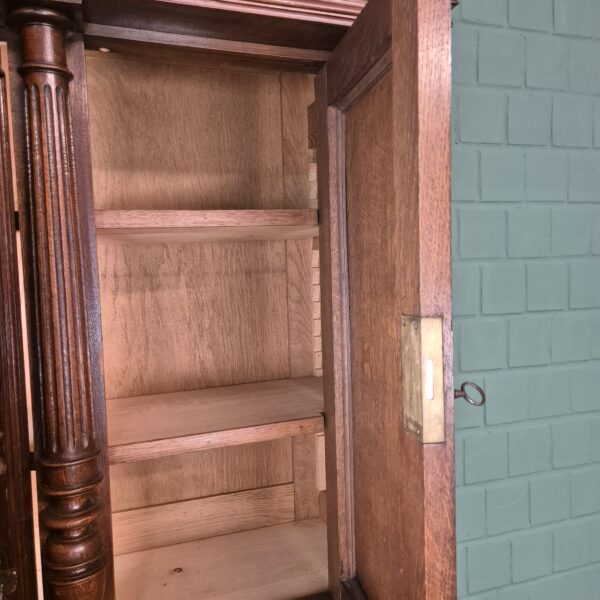 Buffetkast Kast Gründerzeit 1880 Eiken - Afbeelding 14
