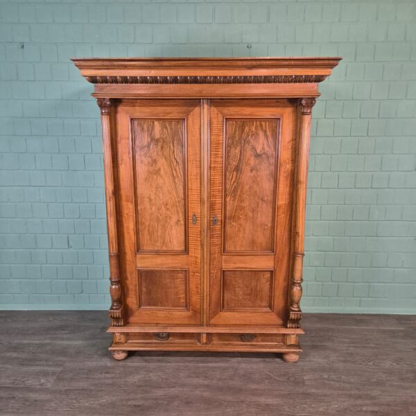 Kast Kledingkast Gründerzeit 1880 Noten - Afbeelding 2