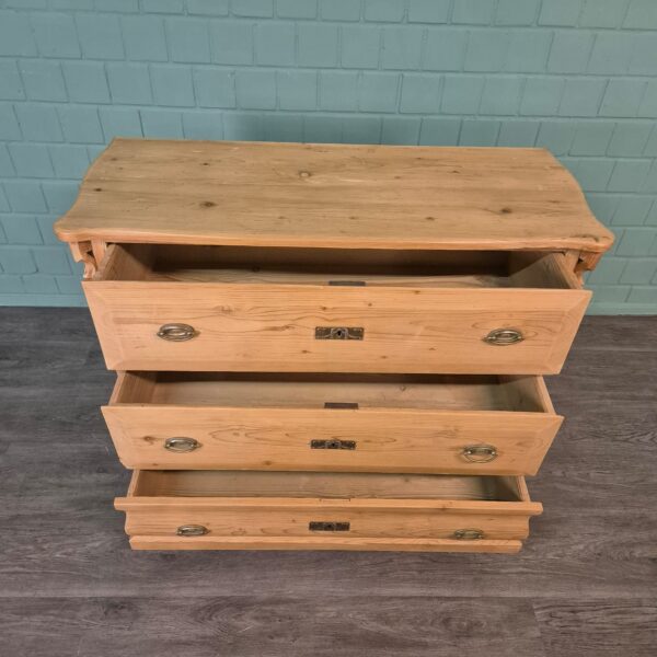 Commode Louis Philippe 1860 Grenen - Afbeelding 6