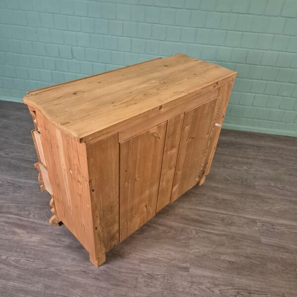 Commode Louis Philippe 1860 Grenen - Afbeelding 9