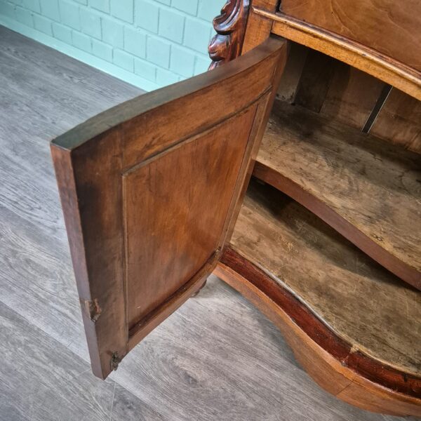 Commode Penantkastje Biedermeier 1850 Mahonie - Afbeelding 12