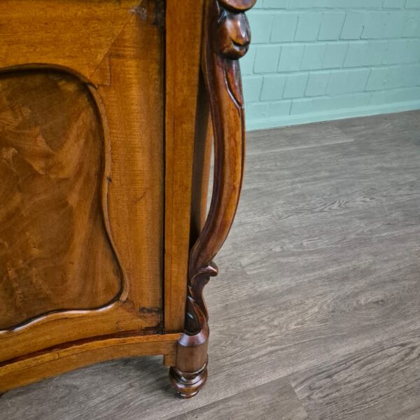 Commode Penantkastje Biedermeier 1850 Mahonie - Afbeelding 8