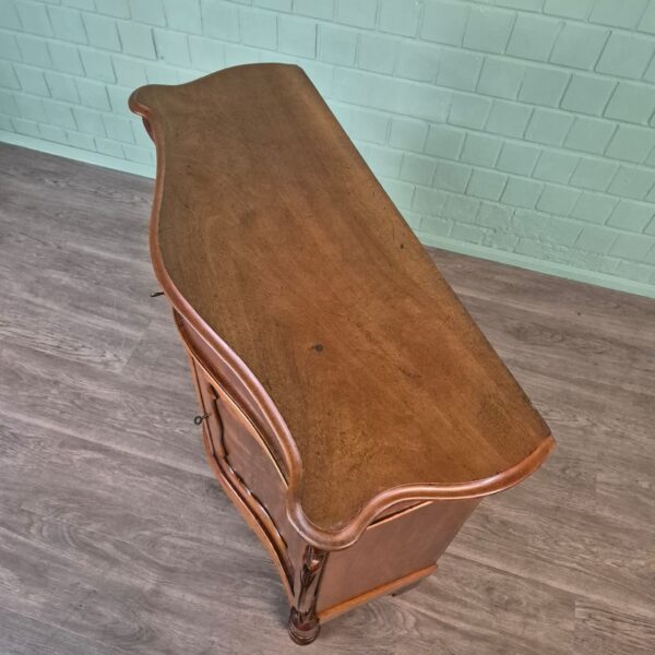 Commode Penantkastje Biedermeier 1850 Mahonie - Afbeelding 5