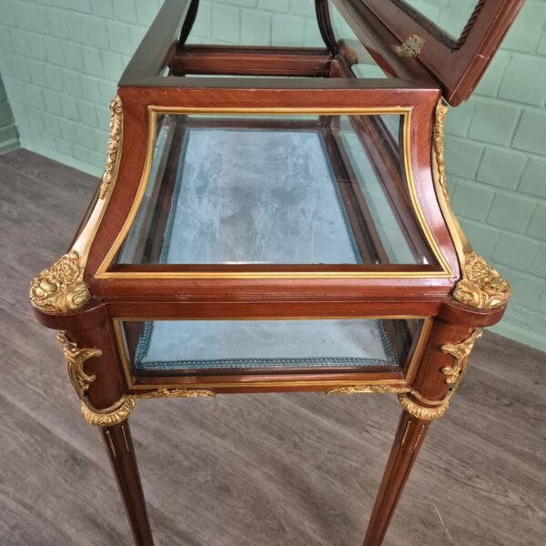 Vitrine Tafelvitrine Mahonie 1,07 m - Afbeelding 13