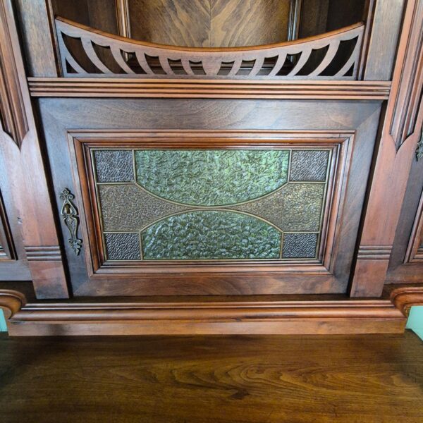 Buffetkast Kast Jugendstil 1910 Noten - Afbeelding 10
