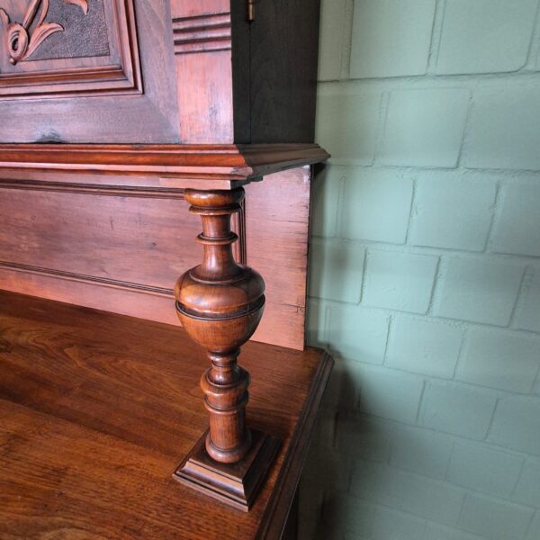 Buffetkast Kast Jugendstil 1910 Noten - Afbeelding 17