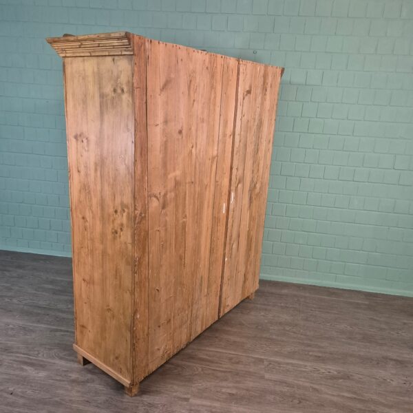 Kast Kledingkast Biedermeier 1850 Grenen - Afbeelding 15