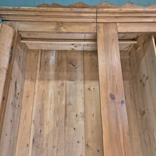 Kast Kledingkast Biedermeier 1850 Grenen - Afbeelding 11