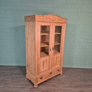Vitrine Servieskast Jugendstil 1900 Grenen