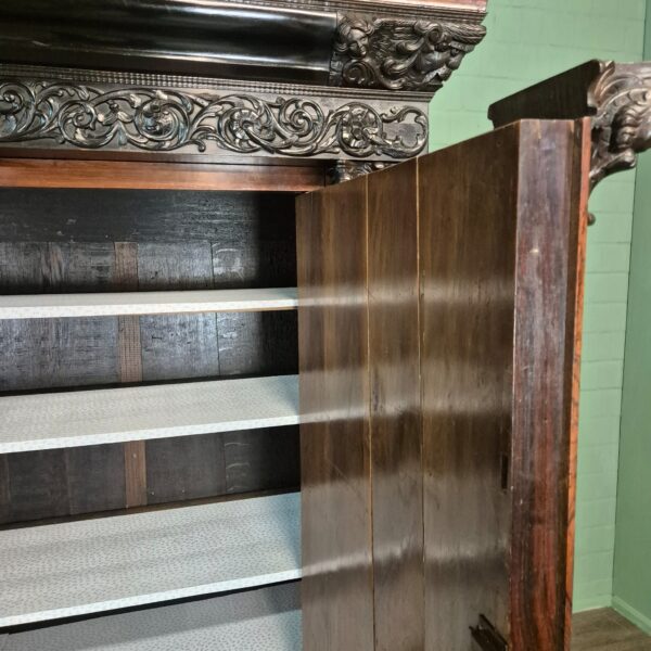 Hollandse Barokkast 1800 Palissander - Afbeelding 24