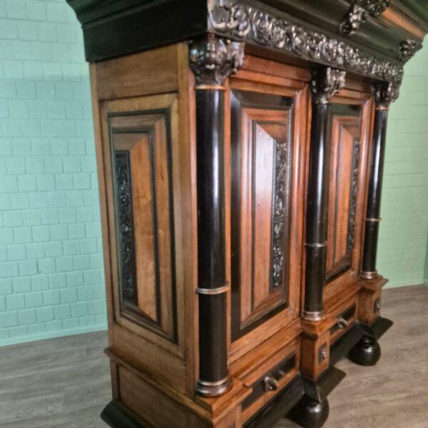 Hollandse Barokkast 1800 Palissander - Afbeelding 6