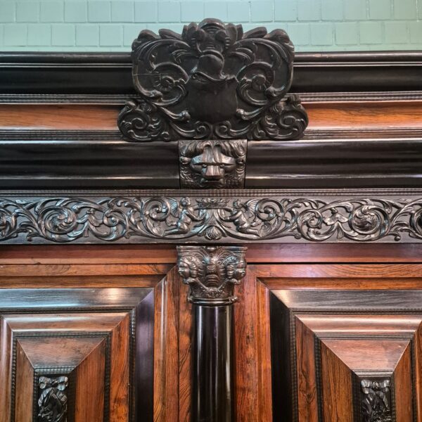 Hollandse Barokkast 1800 Palissander - Afbeelding 20
