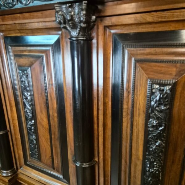 Hollandse Barokkast 1800 Palissander - Afbeelding 13