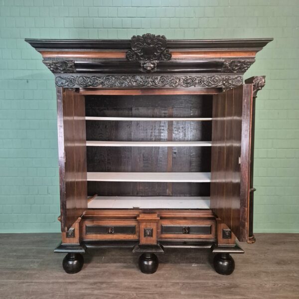 Hollandse Barokkast 1800 Palissander - Afbeelding 23