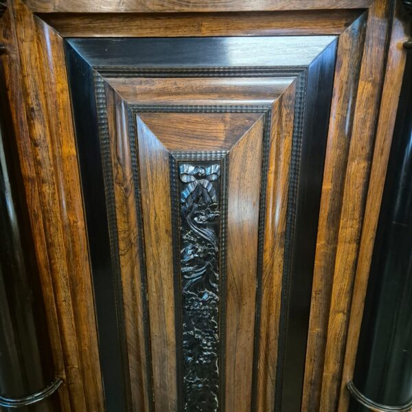 Hollandse Barokkast 1800 Palissander - Afbeelding 22