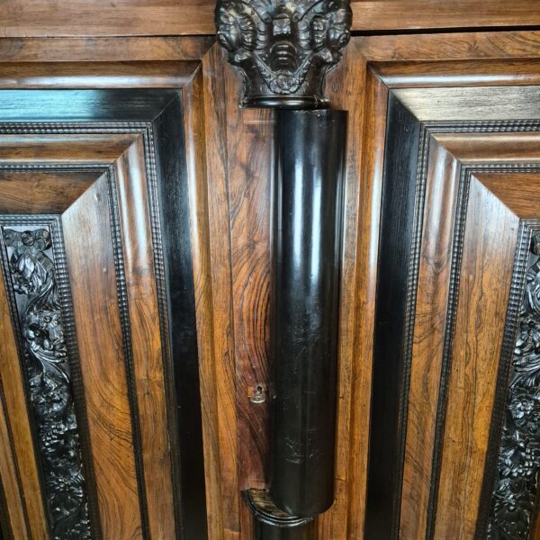 Hollandse Barokkast 1800 Palissander - Afbeelding 21