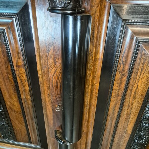 Hollandse Barokkast 1800 Palissander - Afbeelding 12