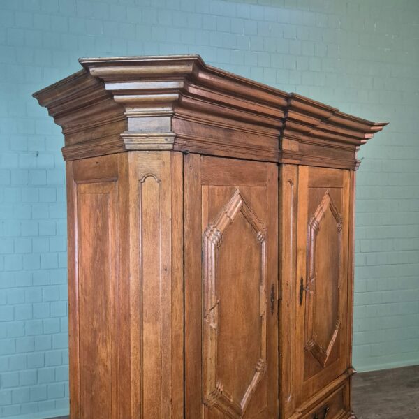 Kast Kledingkast Barok 1780 Eiken - Afbeelding 4