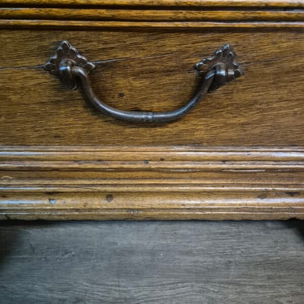 Kast Kledingkast Barok 1780 Eiken - Afbeelding 9