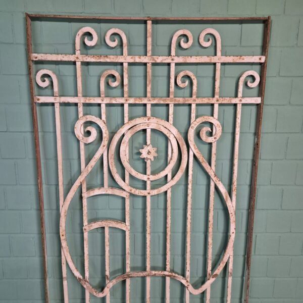 Hekwerk Jugendstil 1910 Smeedijzer - Afbeelding 2