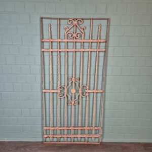 Hekwerk Tuinhek Jugendstil 1910 Smeedijzer