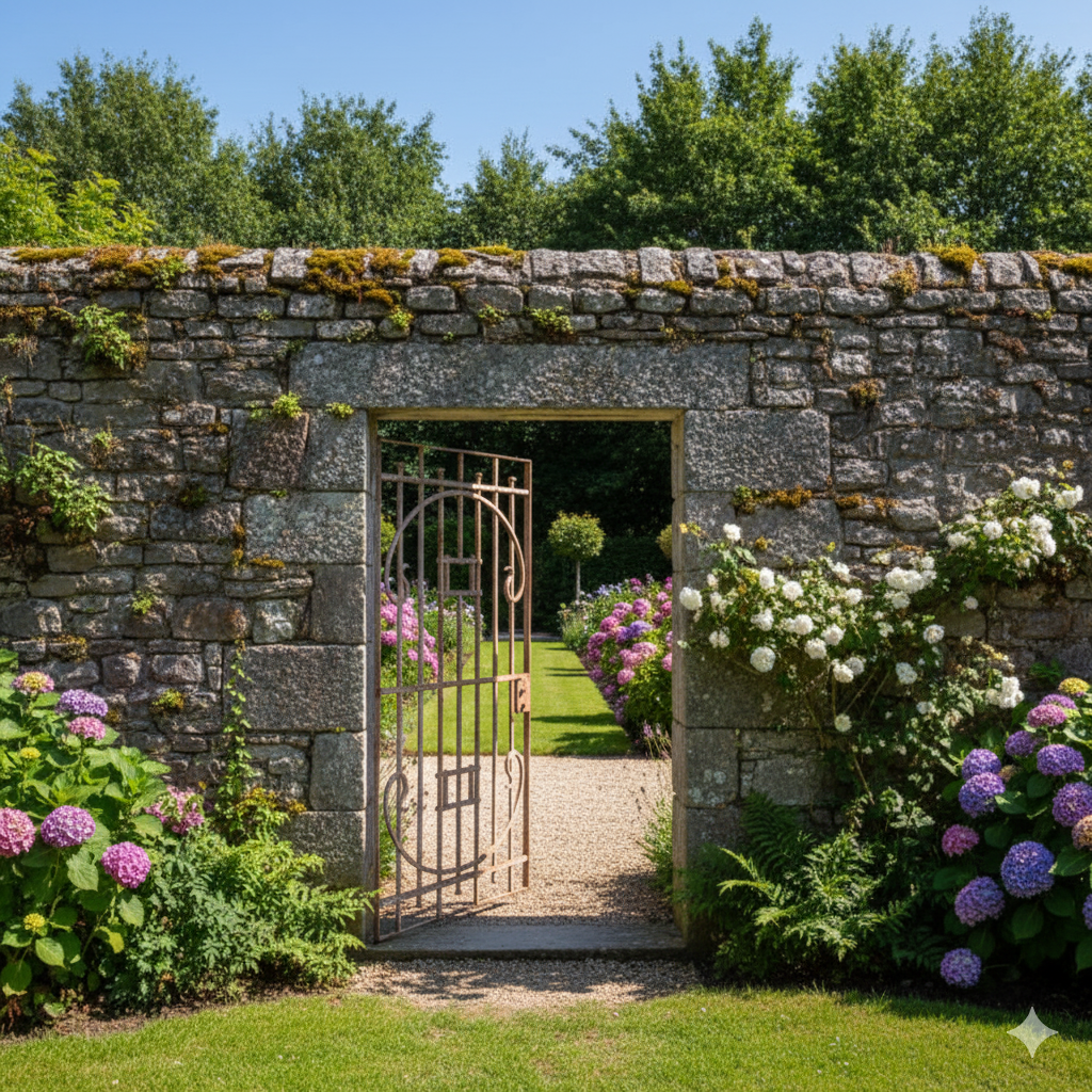 Hek Hekwerk Jugendstil 1910 Smeedijzer - Afbeelding 2