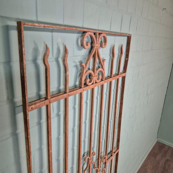 Hekwerk Hek Jugendstil 1900 Smeedijzer - Afbeelding 10