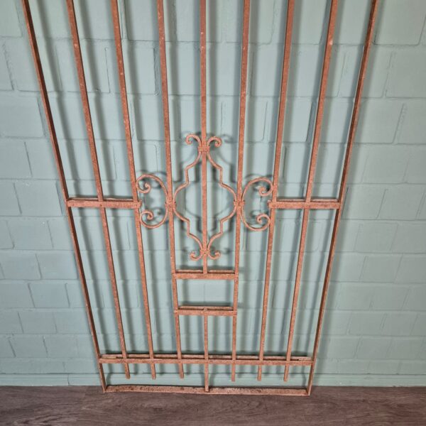 Hekwerk Hek Jugendstil 1900 Smeedijzer - Afbeelding 3